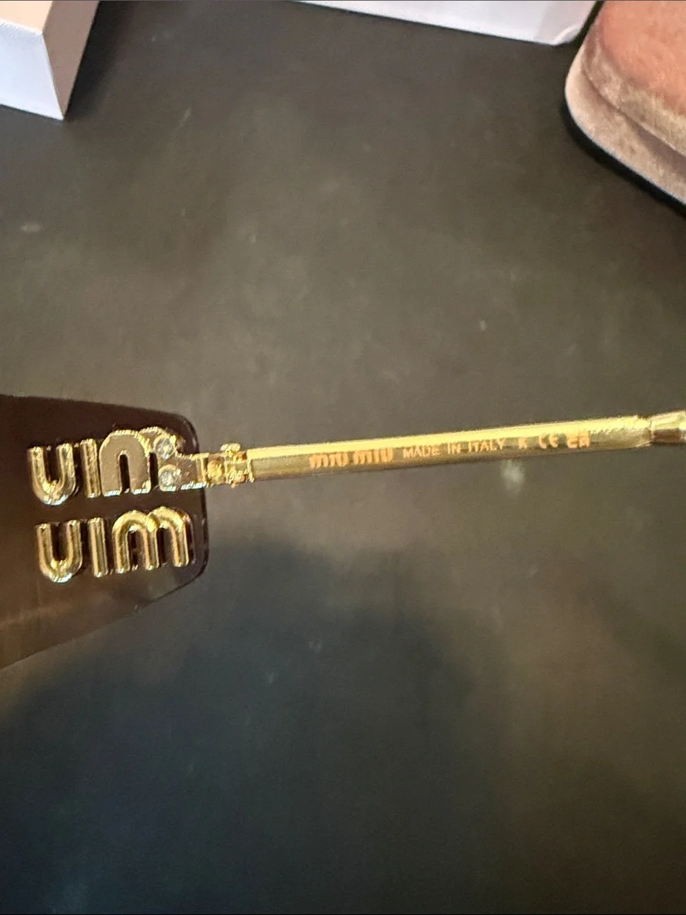 Miu Miu rimless miu